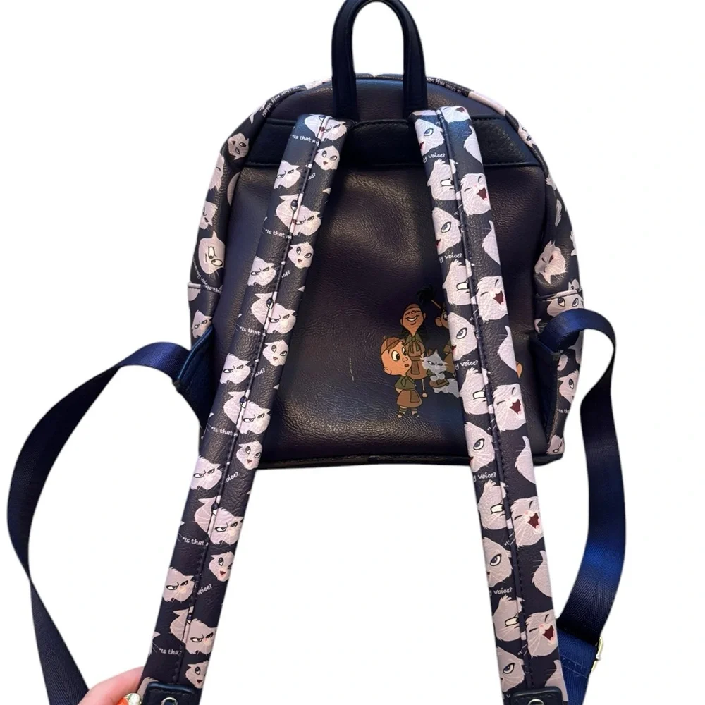 DISNEY Loungefly The Emperor's‎ New Groove Yzma Cat Mini Backpack